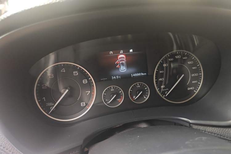 Used BORGWARD BX7 2016 28T Four-Wheel Drive Flagship Version 5 Seats Instrument Cluster