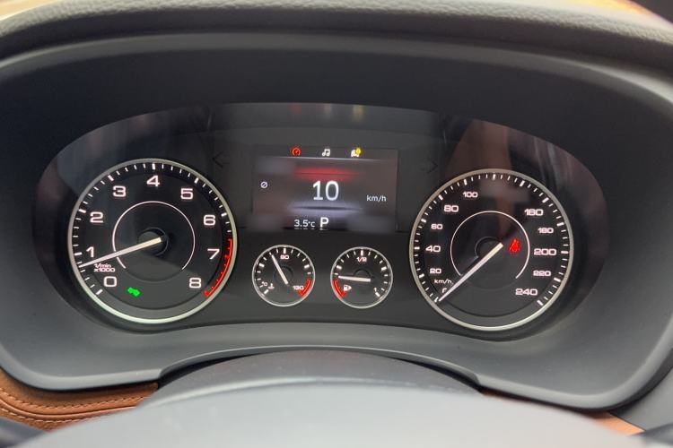 Used BORGWARD BX7 2016 28T Four-Wheel Drive Flagship Version 5 Seats Instrument Cluster