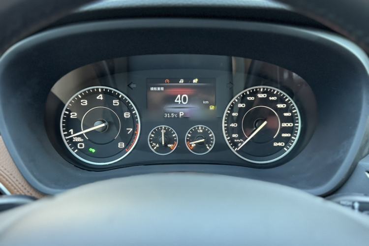 Used BORGWARD BX7 2016 28T Four-Wheel Drive Flagship Version 5 Seats Instrument Cluster