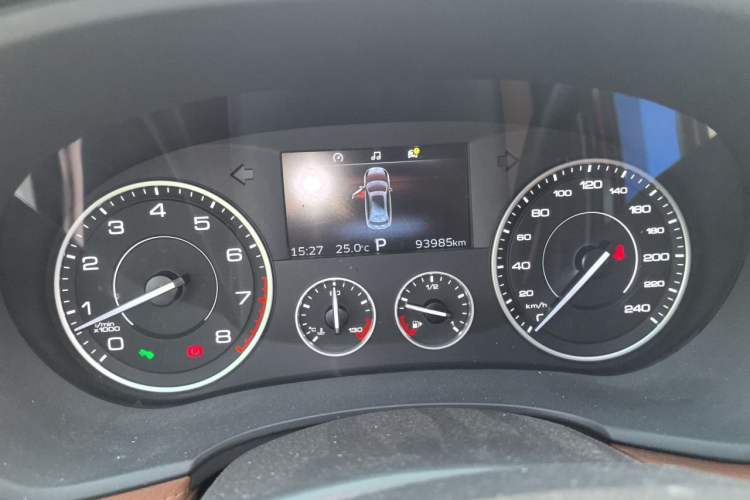 Used BORGWARD BX7 2016 28T Four-wheel Drive Luxury Edition 5 Seats Instrument Cluster