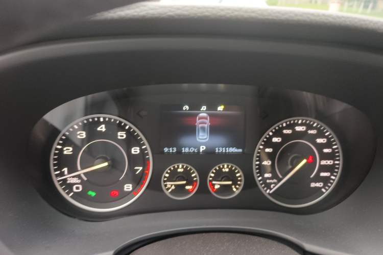Used BORGWARD BX7 2016 28T Four-Wheel Drive Flagship Version 5 Seats Instrument Cluster