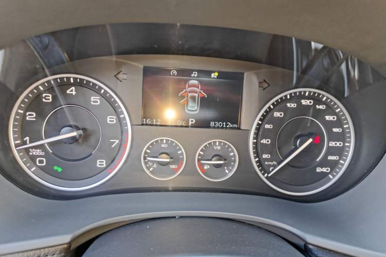 Used BORGWARD BX7 2016 28T Four-Wheel Drive Flagship Version 5 Seats Instrument Cluster