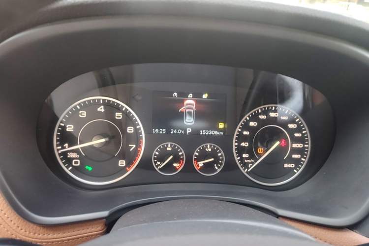 Used BORGWARD BX7 2016 28T Four-wheel Drive Flagship Version 7 Seats Instrument Cluster