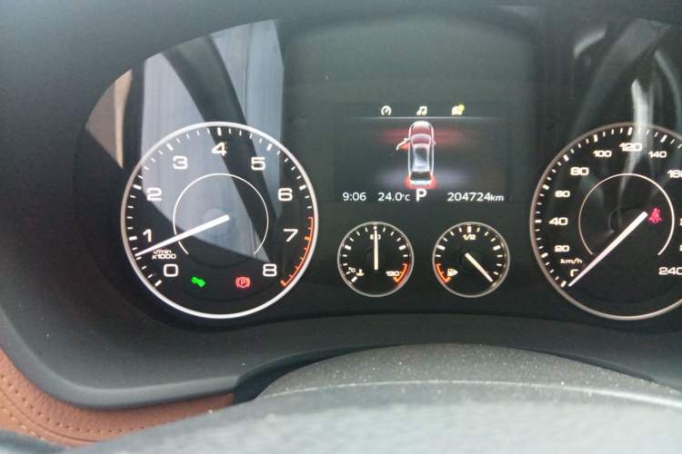 Used BORGWARD BX7 2016 28T Two-Wheel Drive Luxury Version 5 Seats Instrument Cluster