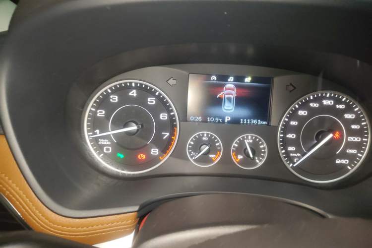 Used BORGWARD BX7 2016 28T Four-Wheel Drive Flagship Version 5 Seats Instrument Cluster