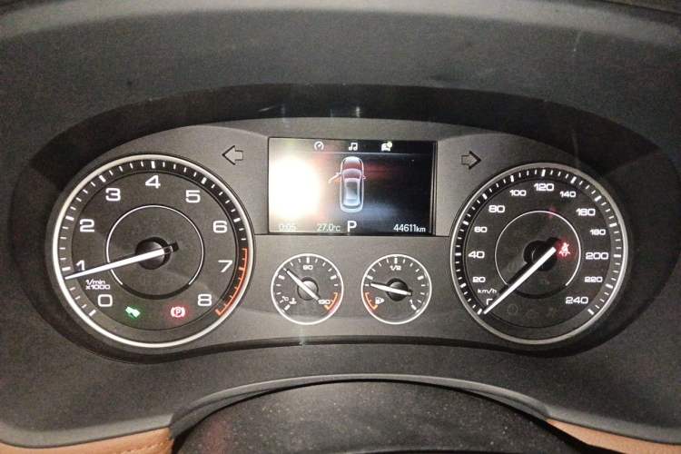 Used BORGWARD BX7 2016 28T Four-wheel Drive Flagship Version 7 Seats Instrument Cluster