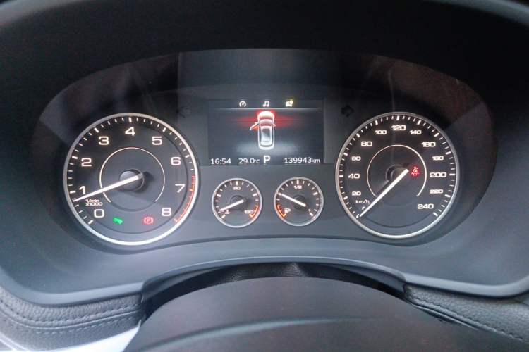 Used BORGWARD BX7 2016 28T Four-Wheel Drive Flagship Version 5 Seats Instrument Cluster