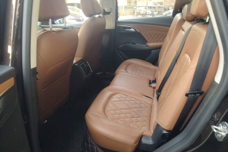 Used BORGWARD BX7 2016 28T Four-wheel Drive Flagship Version 7 Seats Left Rear Seat