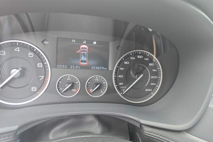 Used BORGWARD BX7 2016 28T Four-Wheel Drive Flagship Version 5 Seats Odometer Close Up