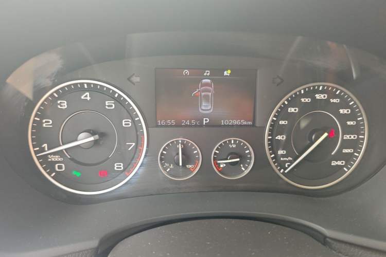 Used BORGWARD BX7 2016 28T Four-wheel Drive Luxury Version 7 Seats Odometer Close Up