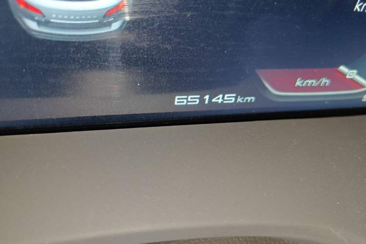 Used BORGWARD BX7 2016 28T Four-Wheel Drive Flagship Version 5 Seats Odometer Close Up