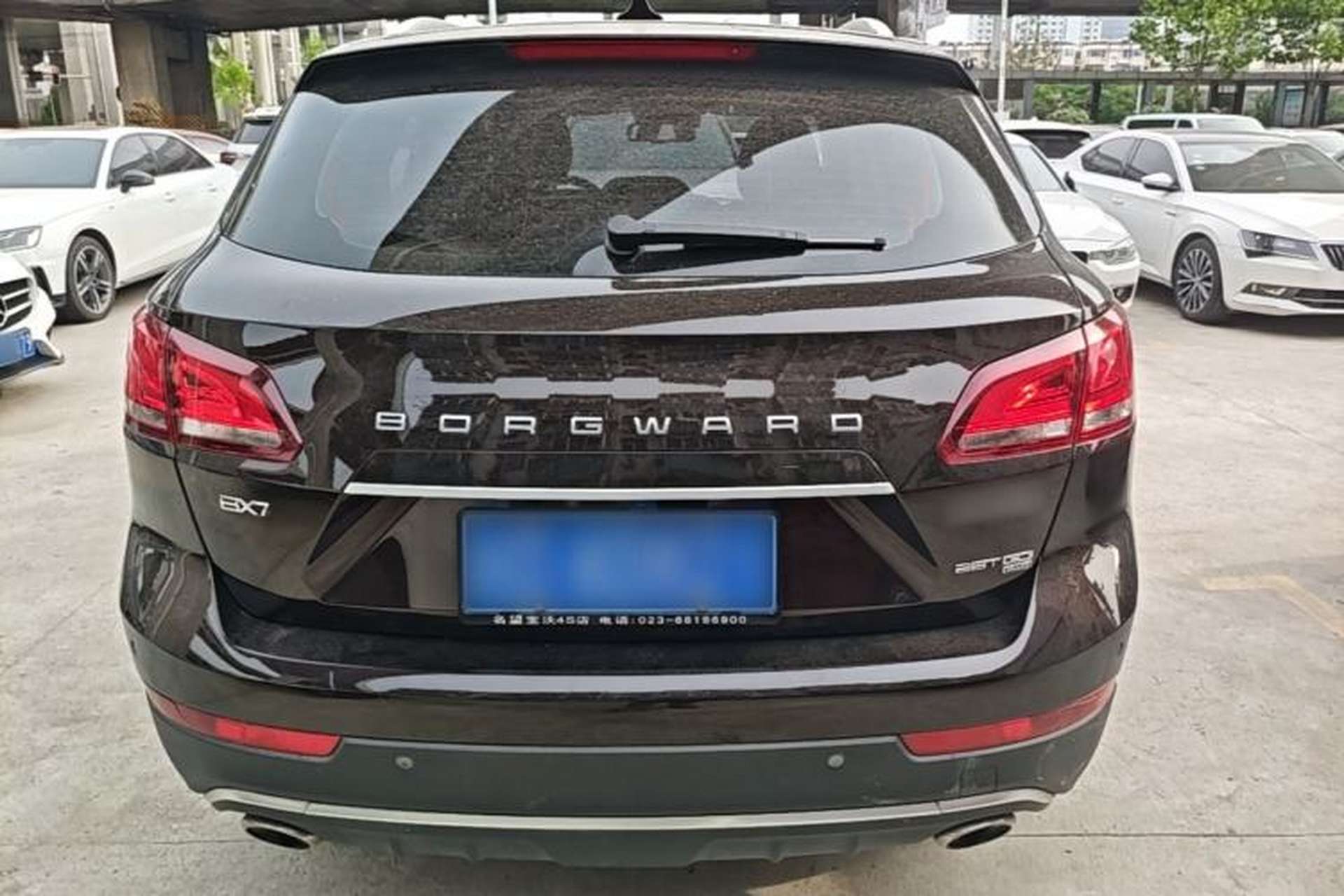 Used BORGWARD BX7 2016 28T Four-Wheel Drive Flagship Version 5 Seats Rear