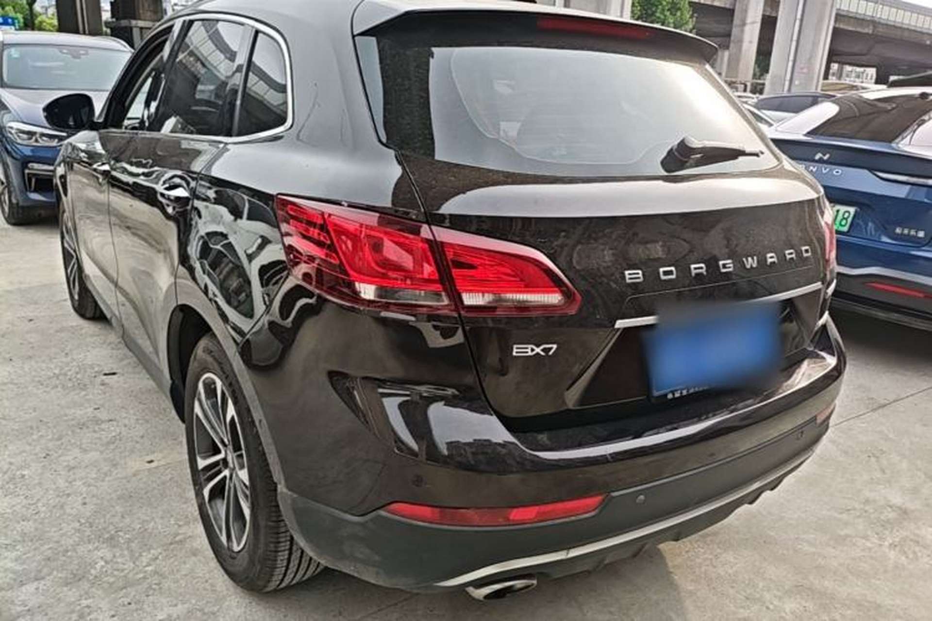 Used BORGWARD BX7 2016 28T Four-Wheel Drive Flagship Version 5 Seats Rear Left 45 Deg