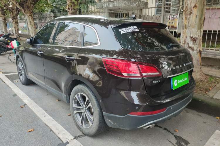Used BORGWARD BX7 2016 28T Four-wheel Drive Luxury Edition 5 Seats Rear Left 45 Deg