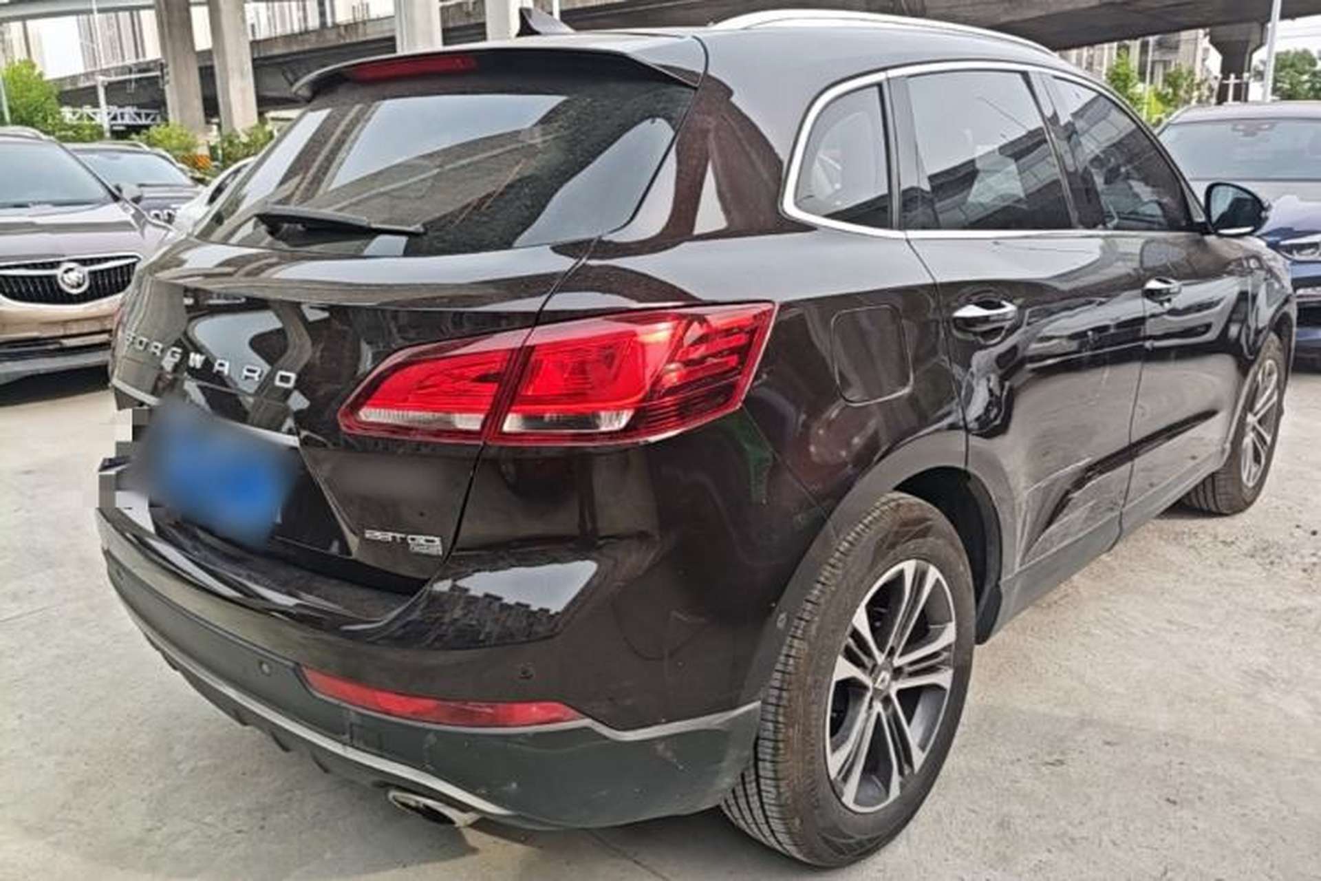 Used BORGWARD BX7 2016 28T Four-Wheel Drive Flagship Version 5 Seats Rear Right 45 Deg
