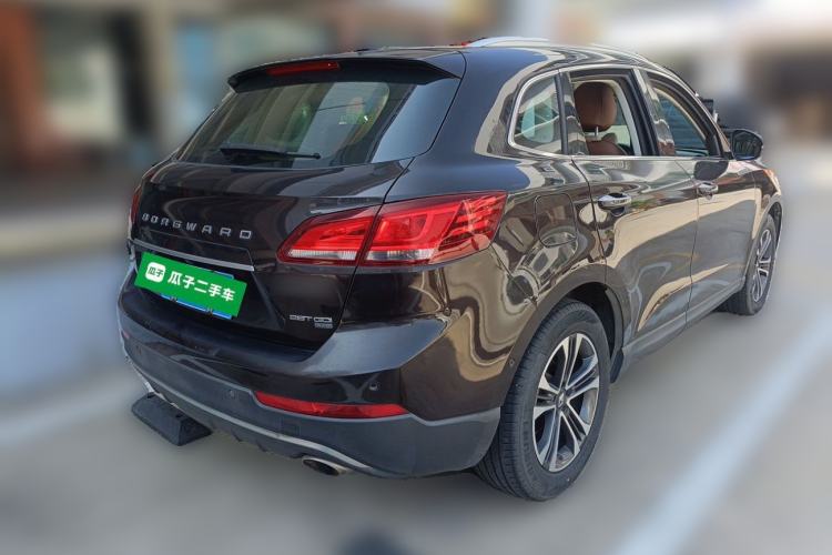 Used BORGWARD BX7 2016 28T Four-Wheel Drive Flagship Version 5 Seats Rear Right 45 Deg
