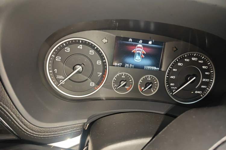 Used BORGWARD BX7 2016 28T Two-Wheel Drive Luxury Version 5 Seats Instrument Cluster