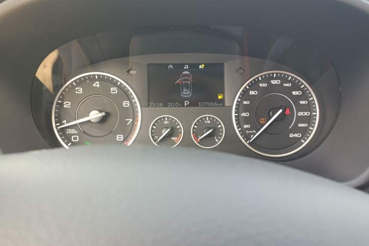 Used BORGWARD BX7 2016 28T Four-wheel Drive Luxury Edition 5 Seats Odometer Close Up