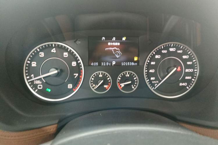 Used BORGWARD BX7 2016 28T Four-wheel Drive Luxury Version 7 Seats Instrument Cluster