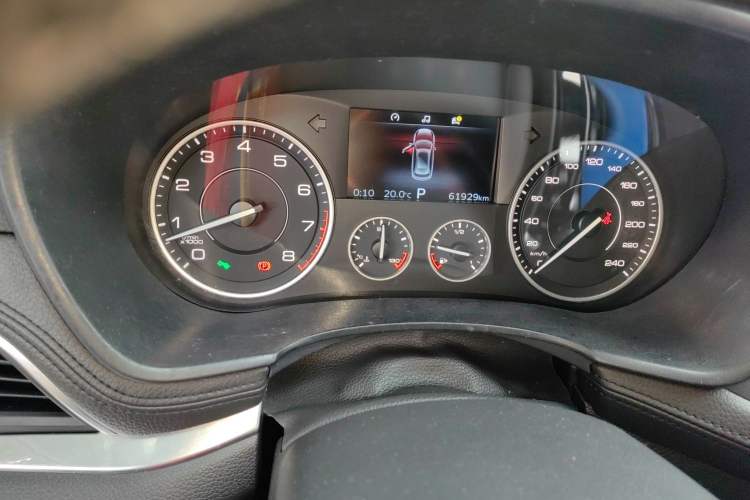 Used BORGWARD BX7 2016 28T Two-Wheel Drive Luxury Version 5 Seats Instrument Cluster