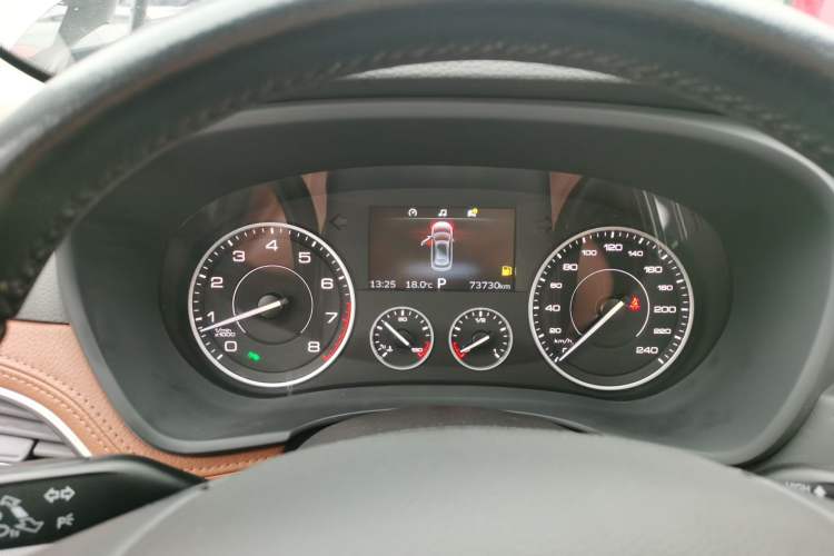 Used BORGWARD BX7 2016 28T Four-Wheel Drive Flagship Version 5 Seats Instrument Cluster