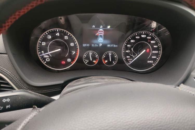 Used BORGWARD BX7 2016 28T Two-Wheel Drive Luxury Version 5 Seats Instrument Cluster