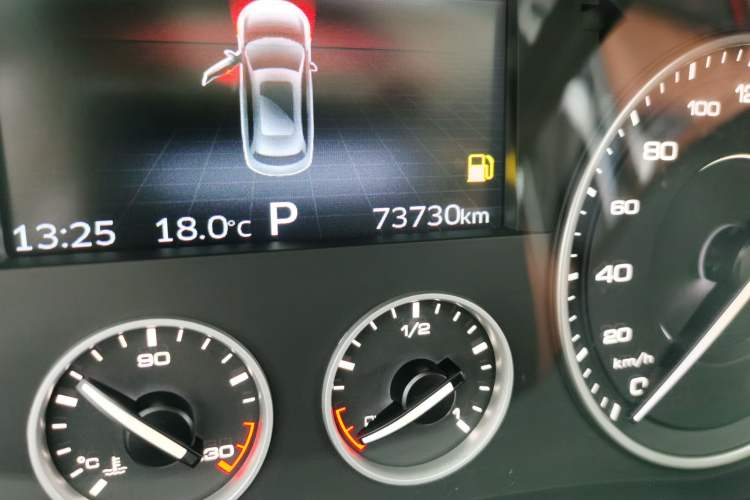 Used BORGWARD BX7 2016 28T Four-Wheel Drive Flagship Version 5 Seats Odometer Close Up