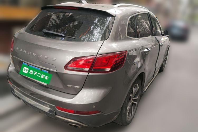 Used BORGWARD BX7 2016 28T Two-Wheel Drive Luxury Version 5 Seats Rear Right 45 Deg