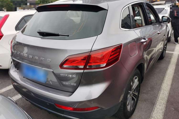 Used BORGWARD BX7 2016 28T Four-Wheel Drive Flagship Version 5 Seats Rear Right 45 Deg