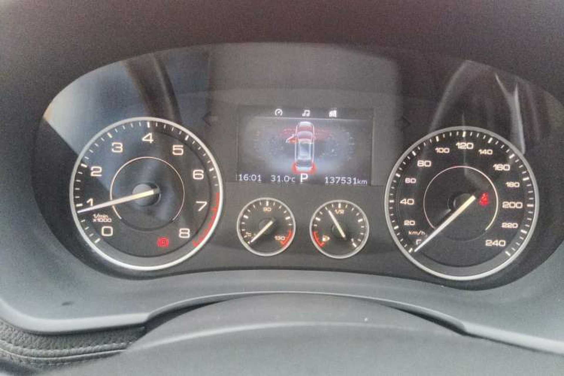 Used BORGWARD BX7 2016 28T 2WD Elite Edition 5-seater Instrument Cluster