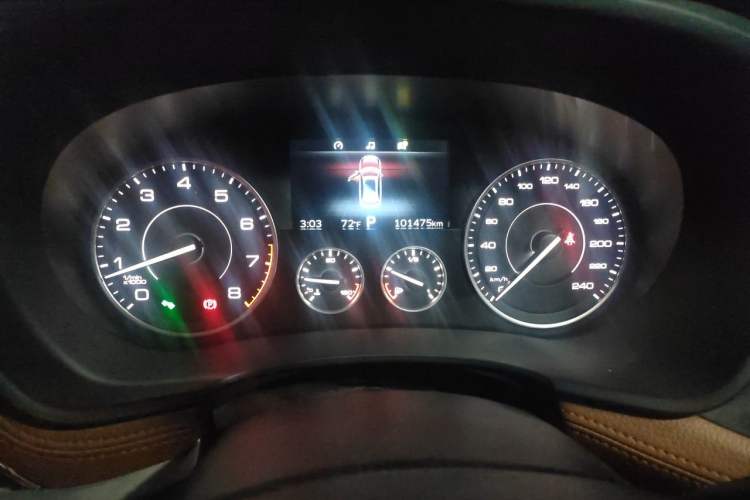 Used BORGWARD BX7 2016 28T Four-Wheel Drive Flagship Version 5 Seats Instrument Cluster