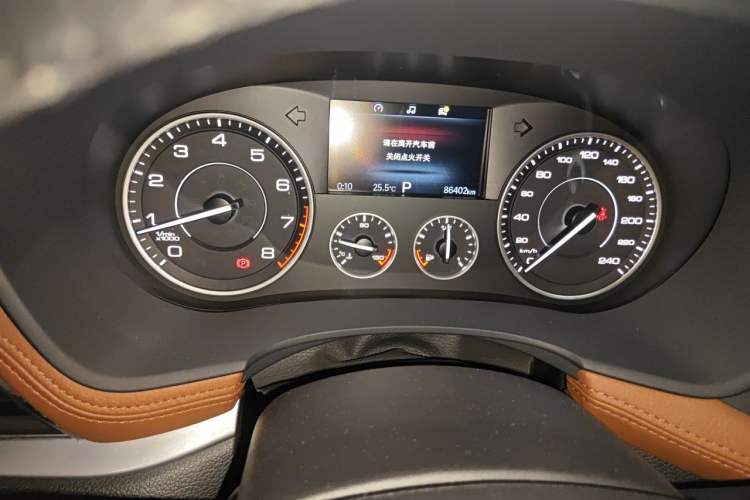 Used BORGWARD BX7 2016 28T Two-Wheel Drive Luxury Version 5 Seats Instrument Cluster