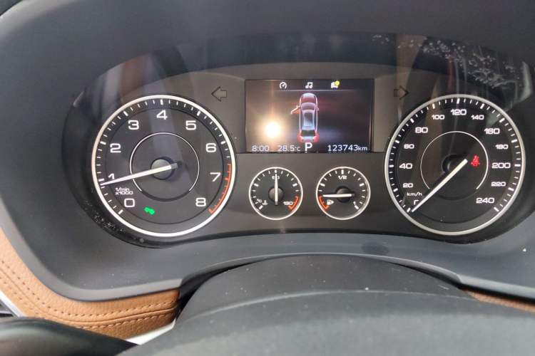 Used BORGWARD BX7 2016 28T Two-Wheel Drive Luxury Version 5 Seats Instrument Cluster
