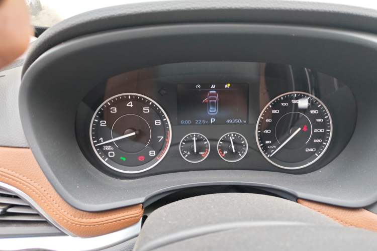 Used BORGWARD BX7 2016 28T Four-Wheel Drive Elite Edition 5 Seats Instrument Cluster
