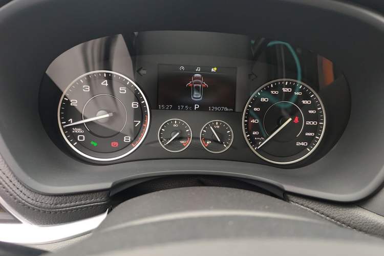 Used BORGWARD BX7 2016 28T Two-Wheel Drive Luxury Version 5 Seats Instrument Cluster