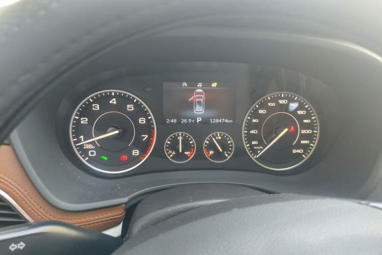 Used BORGWARD BX7 2016 28T Four-wheel Drive Luxury Version 7 Seats Instrument Cluster