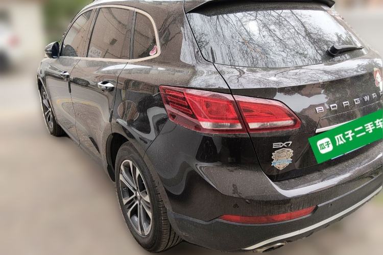 Used BORGWARD BX7 2016 28T Four-Wheel Drive Flagship Version 5 Seats Rear Left 45 Deg