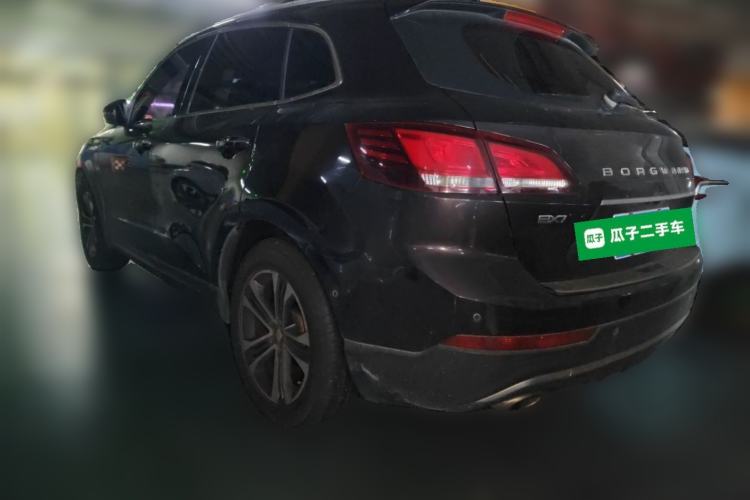 Used BORGWARD BX7 2016 28T Two-Wheel Drive Luxury Version 5 Seats Rear Left 45 Deg