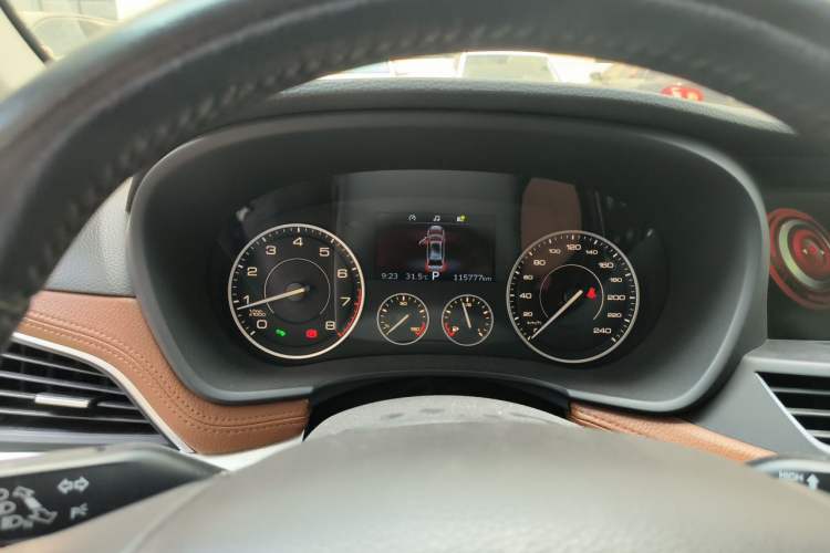 Used BORGWARD BX7 2016 28T Four-Wheel Drive Flagship Version 5 Seats Instrument Cluster