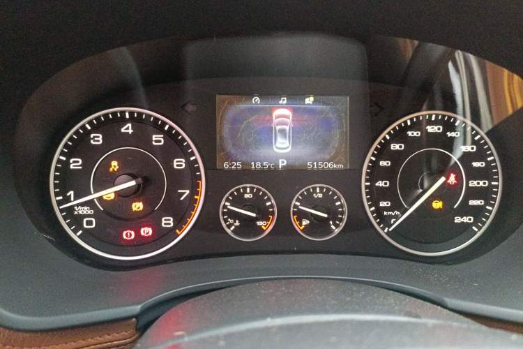 Used BORGWARD BX7 2016 28T Four-wheel Drive Luxury Edition 5 Seats Instrument Cluster
