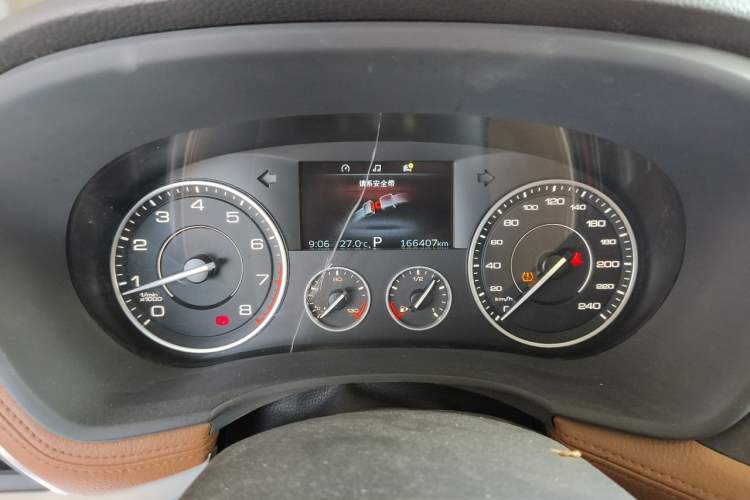 Used BORGWARD BX7 2016 28T Two-Wheel Drive Luxury Version 5 Seats Instrument Cluster