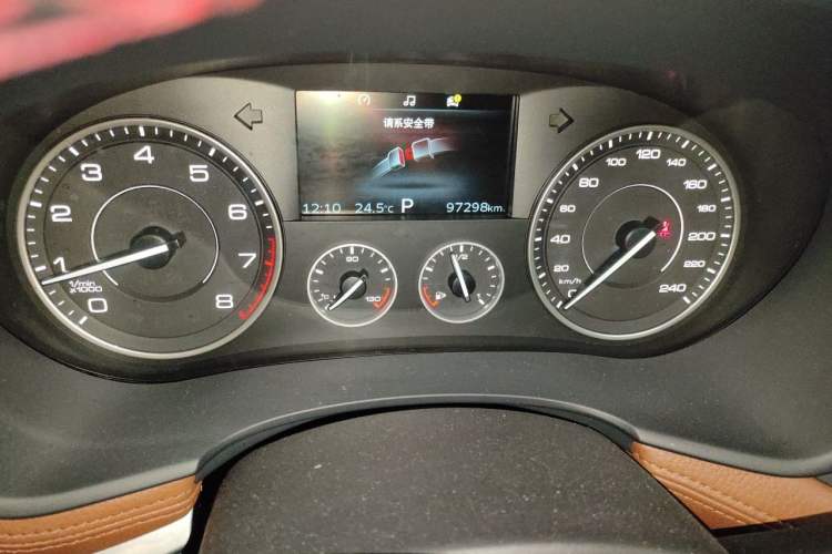 Used BORGWARD BX7 2016 28T Four-Wheel Drive Flagship Version 5 Seats Instrument Cluster