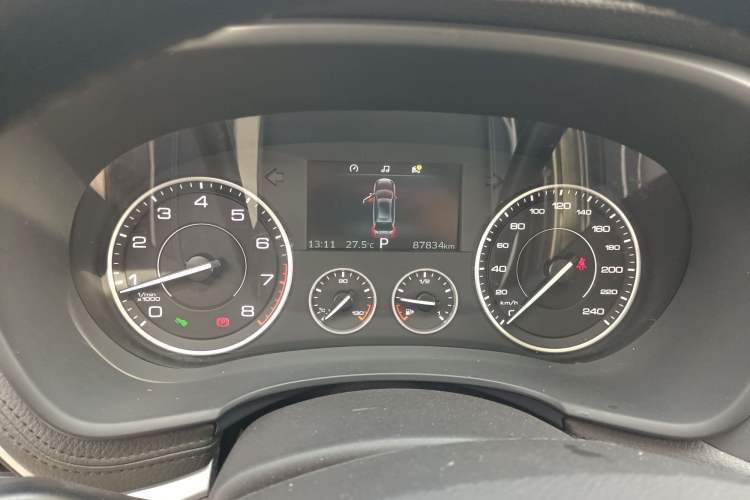 Used BORGWARD BX7 2016 28T Four-wheel Drive Luxury Edition 5 Seats Odometer Close Up