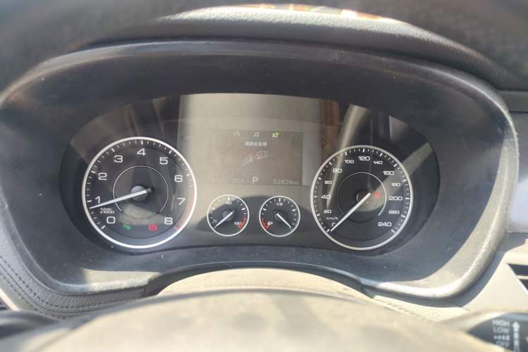Used BORGWARD BX7 2016 28T 2WD Elite Edition 5-seater Instrument Cluster