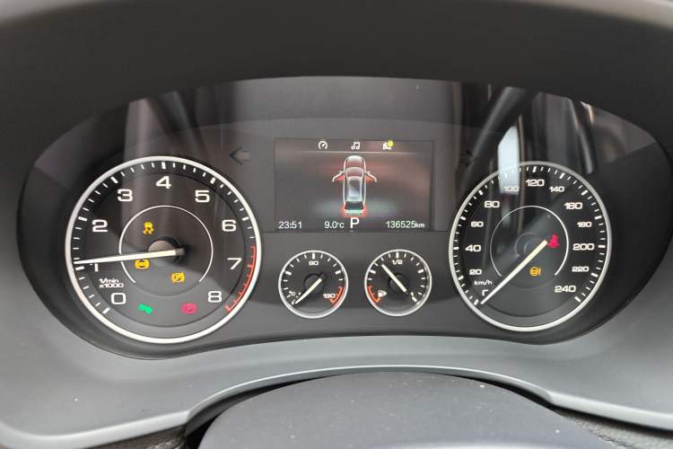 Used BORGWARD BX7 2016 28T 2WD Elite Edition 5-seater Instrument Cluster