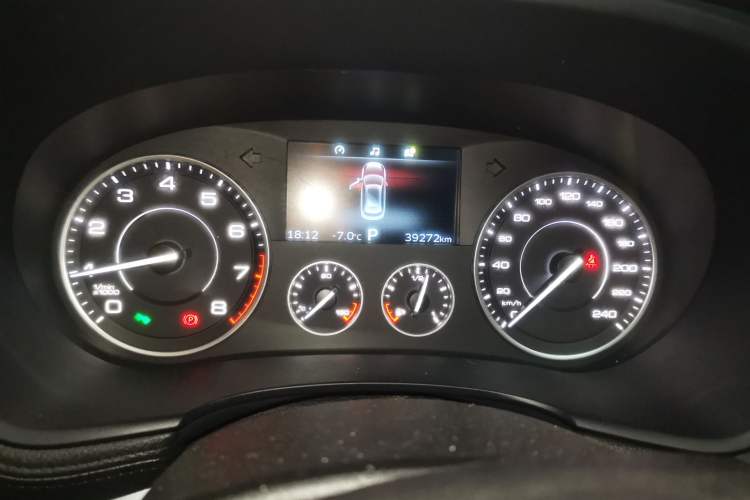 Used BORGWARD BX7 2016 28T 2WD Elite Edition 5-seater Instrument Cluster