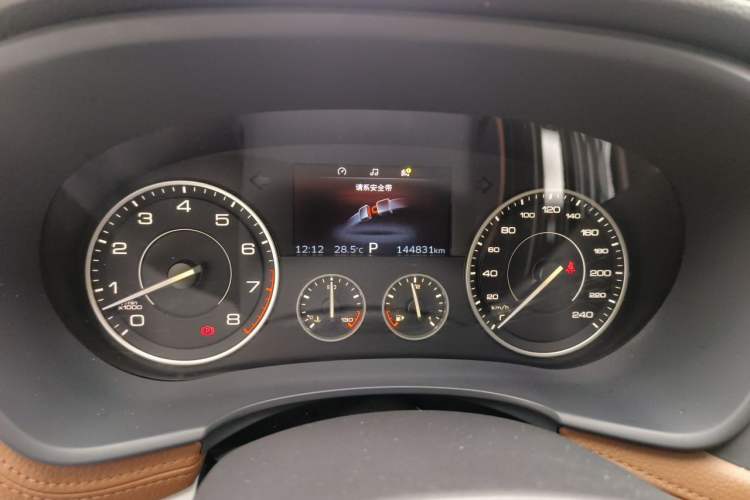 Used BORGWARD BX7 2016 28T Two-Wheel Drive Luxury Version 5 Seats Instrument Cluster