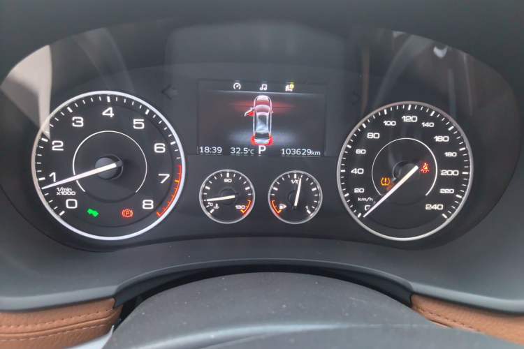 Used BORGWARD BX7 2016 28T Four-wheel Drive Luxury Edition 5 Seats Instrument Cluster
