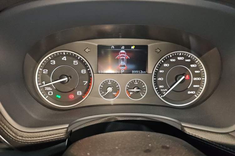 Used BORGWARD BX7 2016 28T Four-Wheel Drive Flagship Version 5 Seats Instrument Cluster