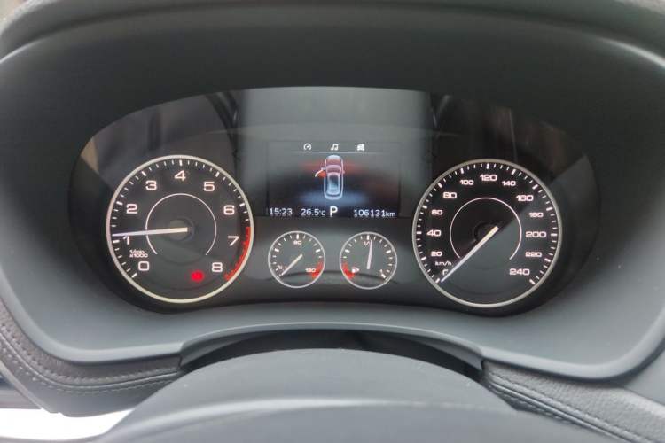 Used BORGWARD BX7 2016 28T Four-wheel Drive Luxury Edition 5 Seats Instrument Cluster
